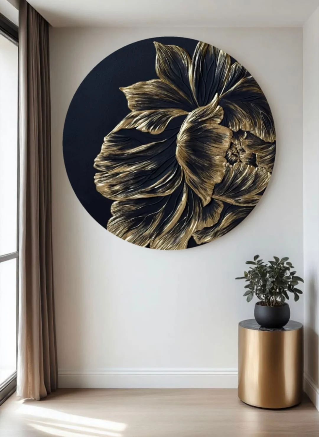 ROSE Tableau 100cm - الصورة 2