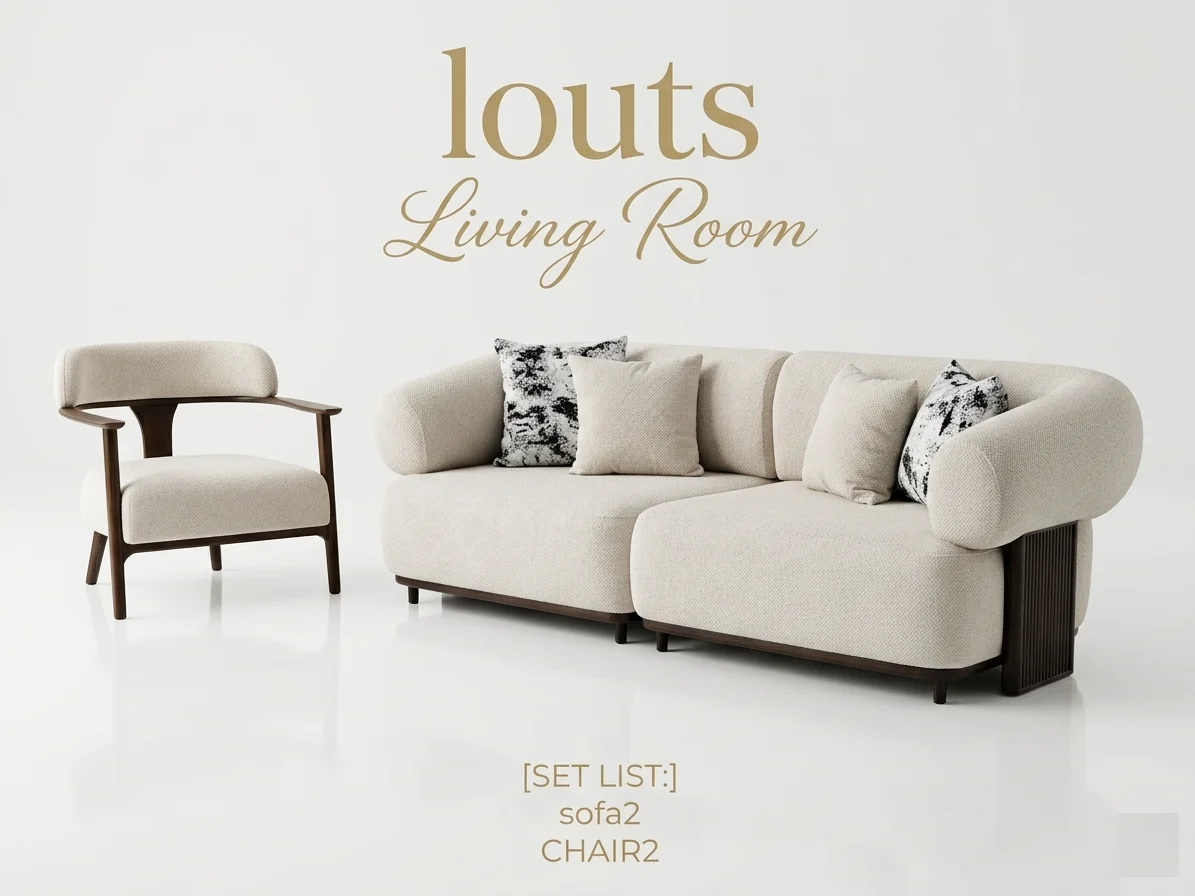 LOUTS Sofa set - Image 3